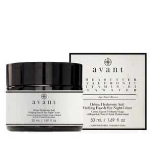 Avant Deluxe Hyaluronic Acid Vivifying Face & Eye Night Cream-50 ml / 1.69 fl oz